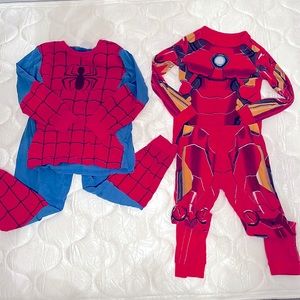 Set of 2 Marvel Cotton PJ’s size 5